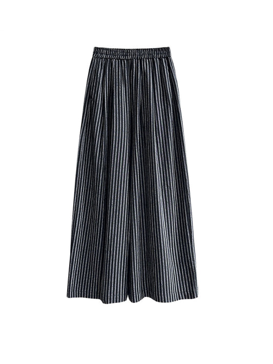 The Lyra Striped Wide-Leg
