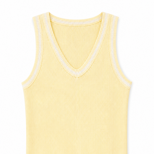 The Anya Contrast Tank
